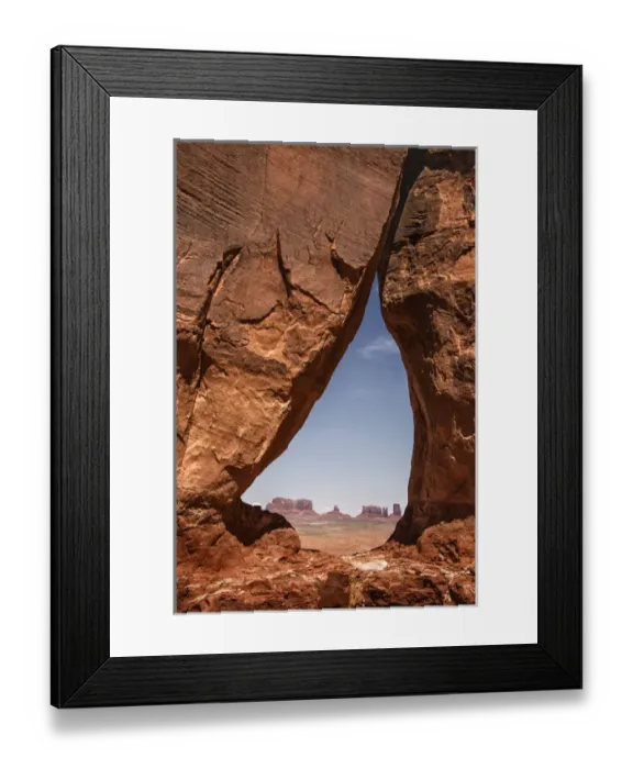 Framed Print : USA Arizona Monument Valley Teardrop Arch Framed Print : USA Arizona Monument Valley Teardrop Arch