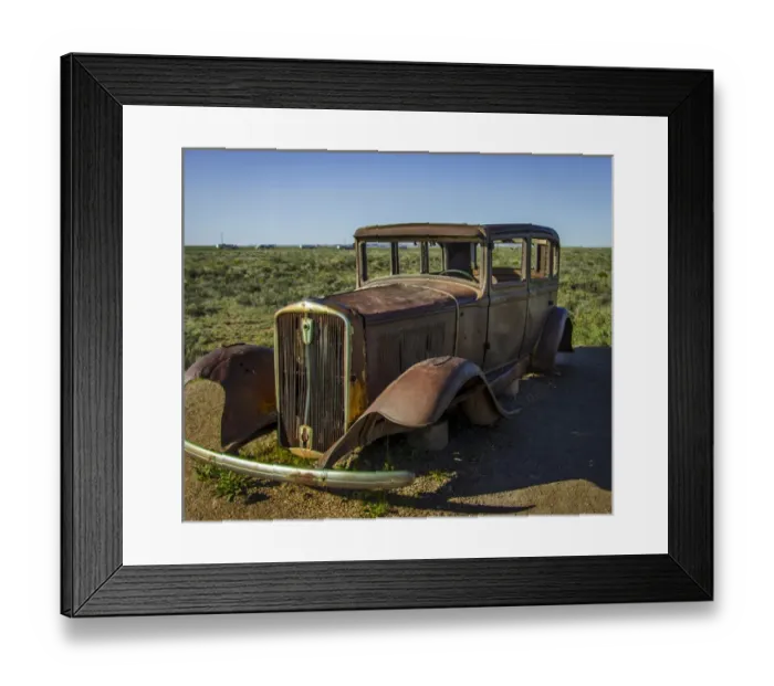 Framed Print : Historic Old Route 66 passed through Petrified Forest National Park, AZ Framed Print : Historic Old Route 66 passed through Petrified Forest National Park, AZ