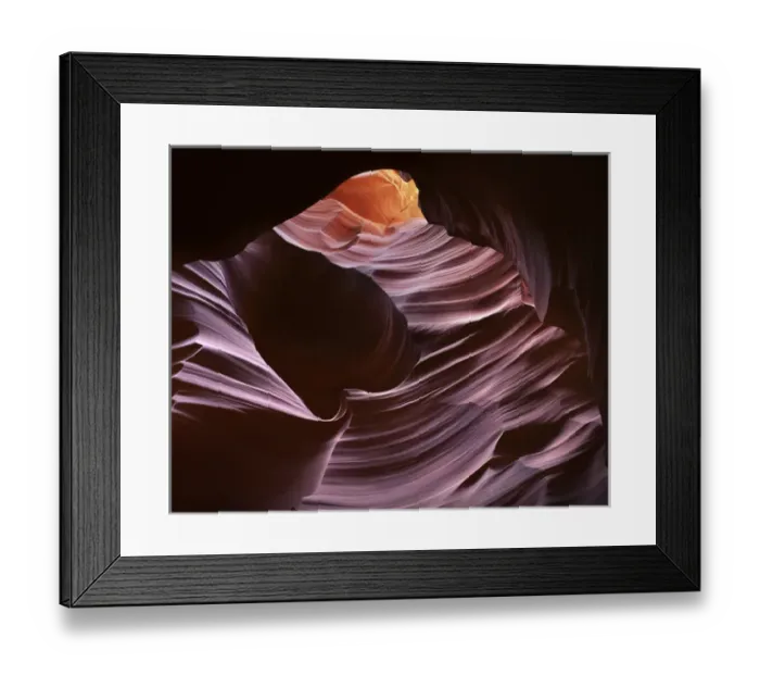 Framed Print : USA Arizona Peach Canyon