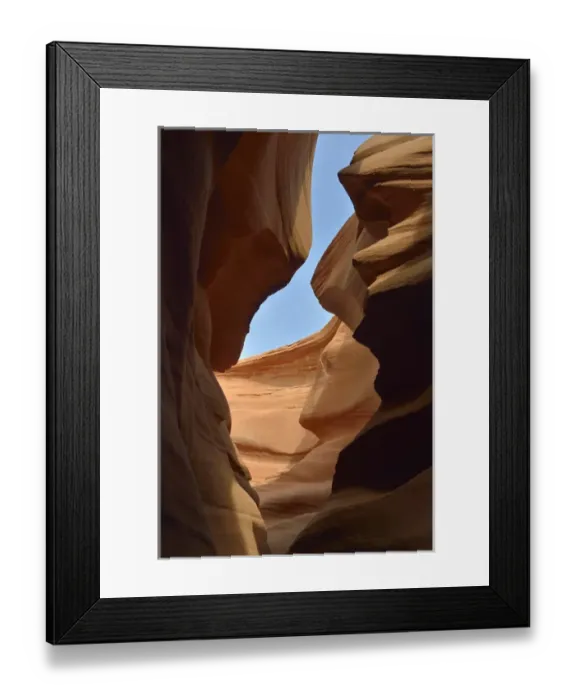Framed Print : USA, Arizona, Navajo Nation, Antelope Canyon, Hasdestwazi