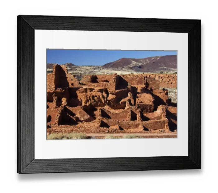 Framed Print : North America, USA, Arizona, Wupatki National Monument Framed Print : North America, USA, Arizona, Wupatki National Monument