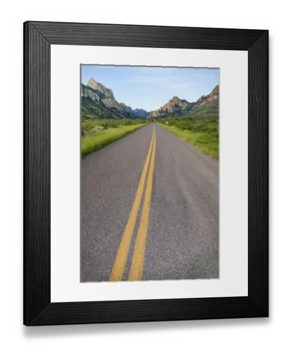 Framed Print : National Forest Road into the Chiricahua Mountains Framed Print : National Forest Road into the Chiricahua Mountains