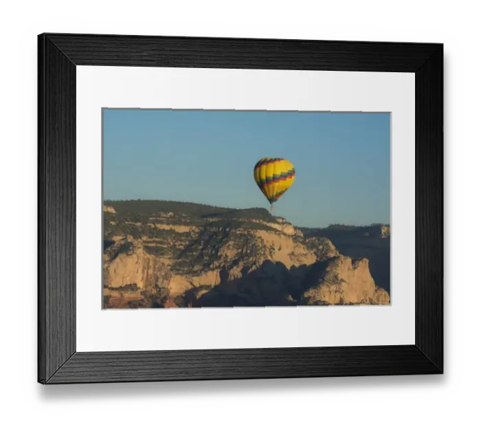 Framed Print : Aerial View; sister balloon; Red Rock Country; Sedona; Coconino National Forest; Arizona Framed Print : Aerial View; sister balloon; Red Rock Country; Sedona; Coconino National Forest; Arizona
