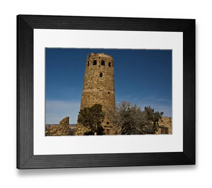 Framed Print : Watchtower, Desert View, South Rim, Arizona, USA