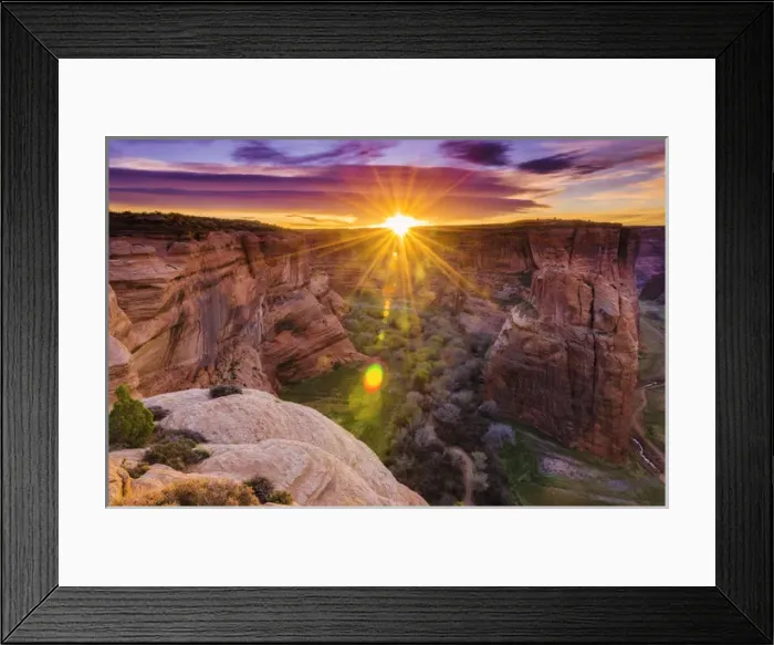 Framed Print : Sunrise over Canyon del Muerto, Canyon de Chelly National Monument, Arizona USA Framed Print : Sunrise over Canyon del Muerto, Canyon de Chelly National Monument, Arizona USA