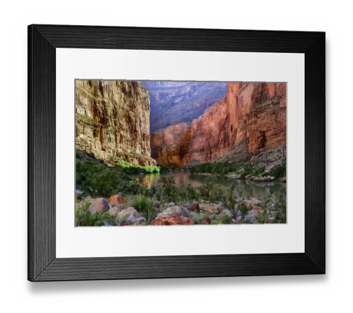 Framed Print : USA Arizona Grand Canyon Colorado River Float Trip Whitmore Creek Framed Print : USA Arizona Grand Canyon Colorado River Float Trip Whitmore Creek