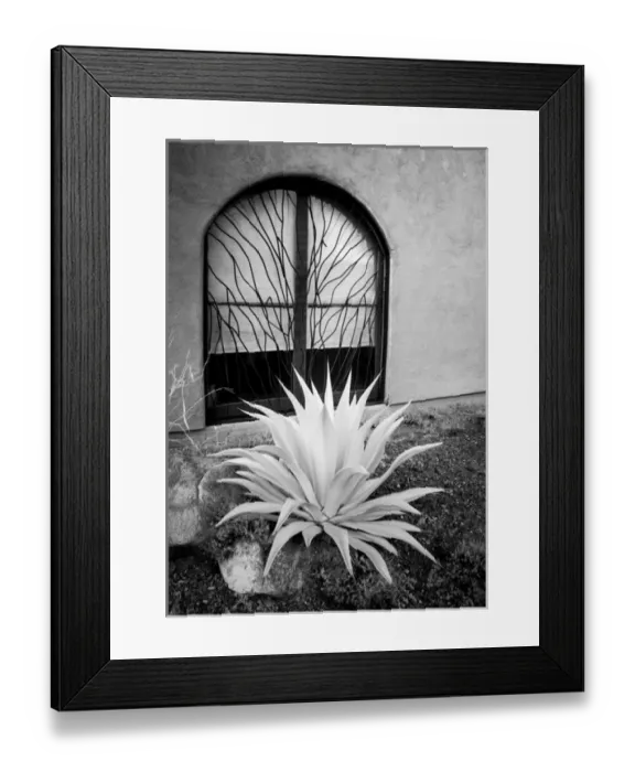 Framed Print : USA, Arizona, Tucson, Cat Mountian Station & Lodge