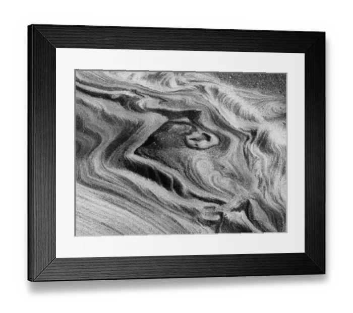Framed Print : USA, California, La Jolla, Abstract of sandstone rock