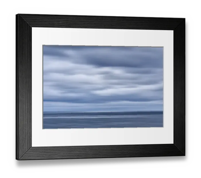 Framed Print : USA, California, San Diego, View of blurred clouds over Pacific Ocean Framed Print : USA, California, San Diego, View of blurred clouds over Pacific Ocean