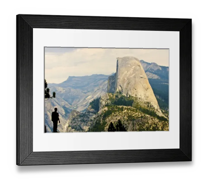 Framed Print : North America, USA, California, Yosemite National Park, Half Dome, from Washburn Point Framed Print : North America, USA, California, Yosemite National Park, Half Dome, from Washburn Point