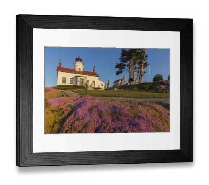 Framed Print : Battery Point Lighthouse in Crescent City, California, USA Framed Print : Battery Point Lighthouse in Crescent City, California, USA