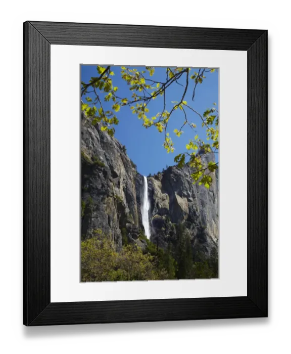 Framed Print : Bridalveil Fall, Yosemite Valley, Yosemite National Park, California, USA