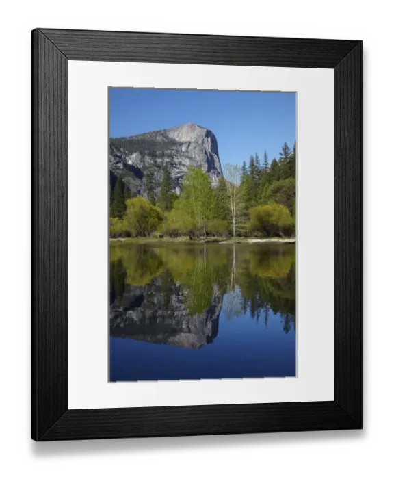 Framed Print : Mt Watkins reflected in Mirror Lake, Yosemite National Park, California, USA Framed Print : Mt Watkins reflected in Mirror Lake, Yosemite National Park, California, USA