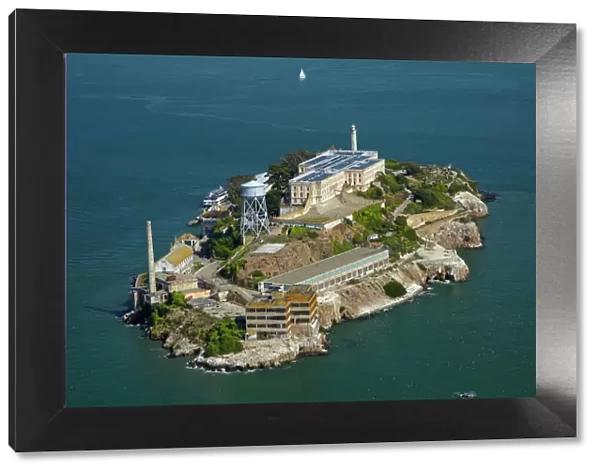 USA, California, San Francisco - Alcatraz Island, former maximum high-security federal prison