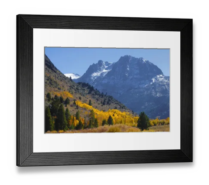 Framed Print : Fall in Eastern California