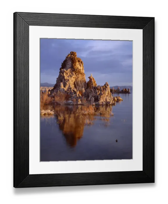 Framed Print : USA, California, Inyo National Forest, Mono Basin National Forest Scenic Area, Sunrise