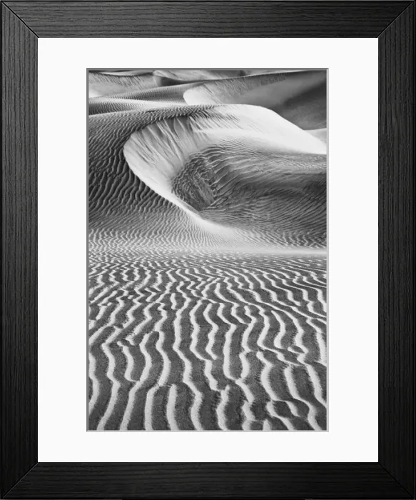 Framed Print : USA California Valley Dunes 23
