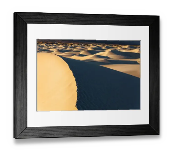 Framed Print : USA California Valley Dunes 15 Framed Print : USA California Valley Dunes 15