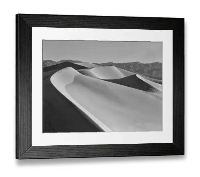 Framed Print : USA California Valley Dunes 7
