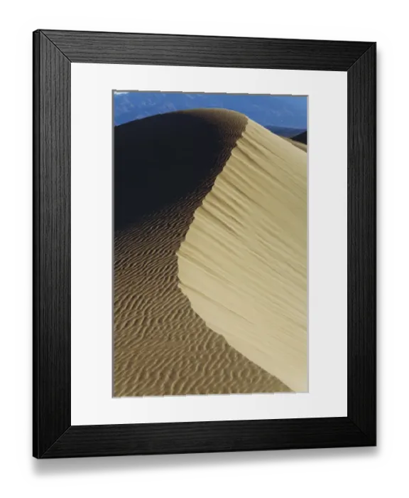 Framed Print : USA California Valley Dunes 20 Framed Print : USA California Valley Dunes 20