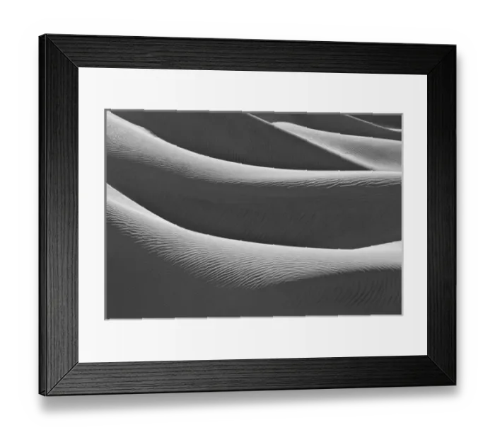 Framed Print : USA California Valley Dunes 25