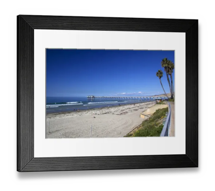 Framed Print : USA, California, San Diego. Scripps Pier, La Jolla, California Framed Print : USA, California, San Diego. Scripps Pier, La Jolla, California