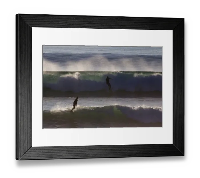 Framed Print : USA, California, San Diego. Surfers on waves at Cardiff by the Sea Framed Print : USA, California, San Diego. Surfers on waves at Cardiff by the Sea