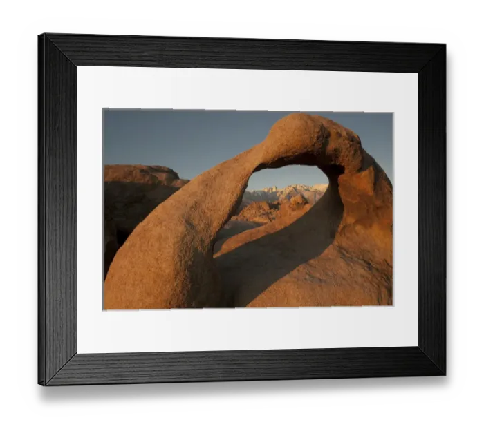 Framed Print : North America, USA, California, Alabama Hills Recreation Area. Mobius Arch with Mt Whitney Framed Print : North America, USA, California, Alabama Hills Recreation Area. Mobius Arch with Mt Whitney