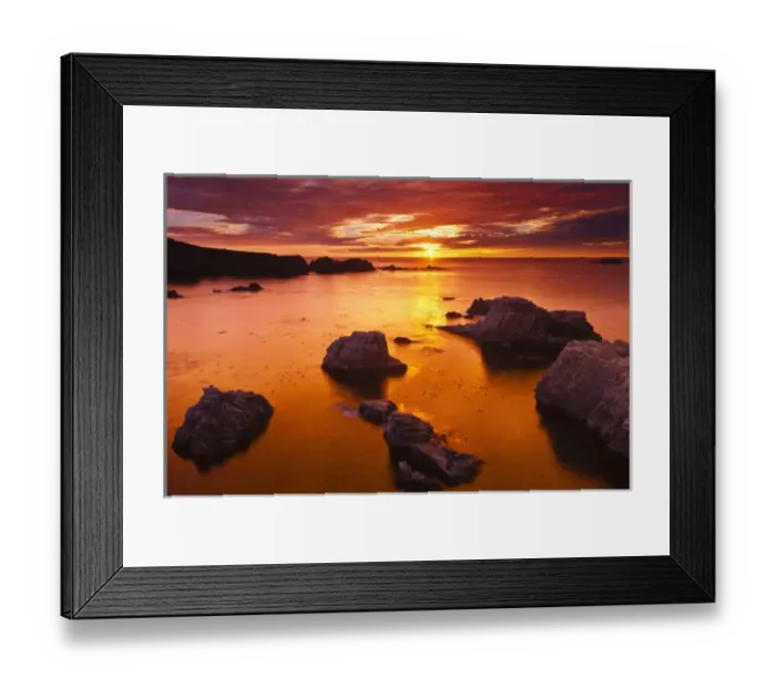 Framed Print : Sunset at Soberanes Point, Garrapata State Park, Big Sur, California Framed Print : Sunset at Soberanes Point, Garrapata State Park, Big Sur, California