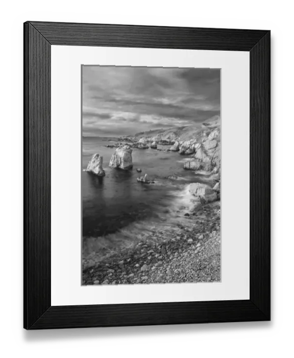 Framed Print : Sea stacks and rocky coastline at Soberanes Point, Garrapata State Park, Big Sur Framed Print : Sea stacks and rocky coastline at Soberanes Point, Garrapata State Park, Big Sur