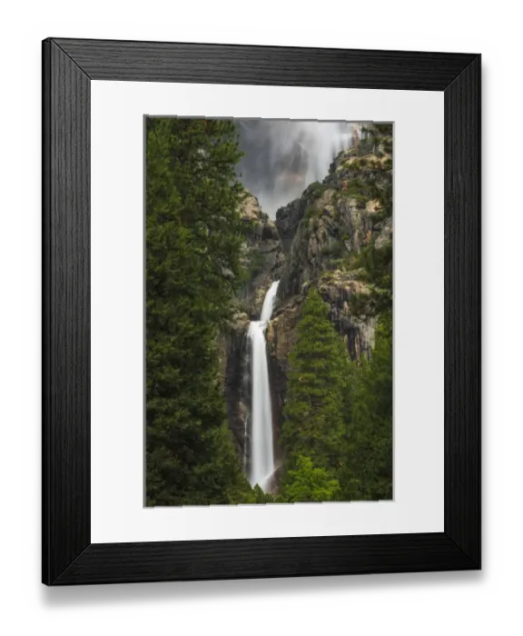 Framed Print : Yosemite Falls, Yosemite National Park, California USA