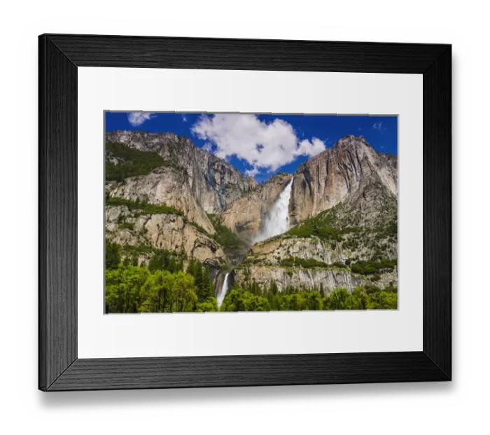 Framed Print : Yosemite Falls, Yosemite National Park, California Framed Print : Yosemite Falls, Yosemite National Park, California