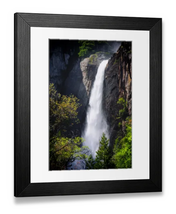 Framed Print : Lower Yosemite Falls, Yosemite National Park, California Framed Print : Lower Yosemite Falls, Yosemite National Park, California