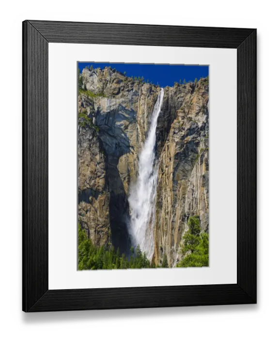 Framed Print : Ribbon Falls, Yosemite National Park, California Framed Print : Ribbon Falls, Yosemite National Park, California