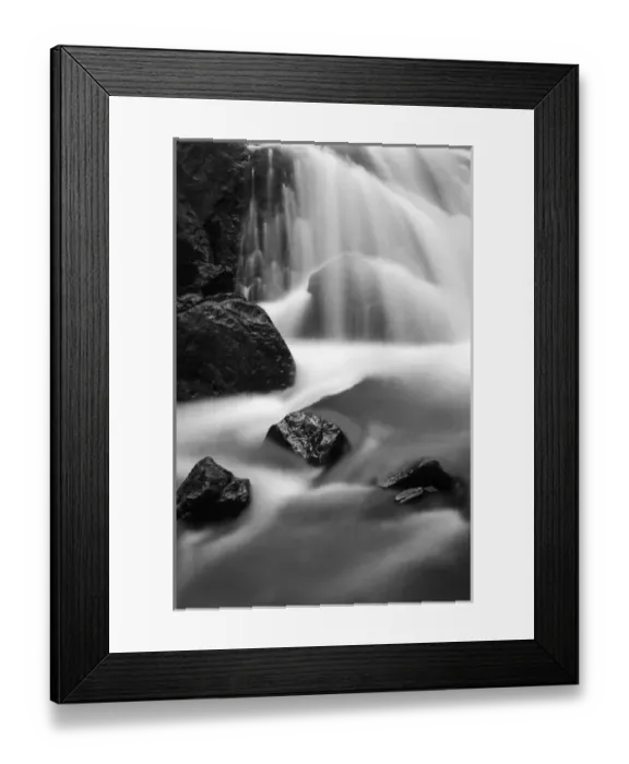 Framed Print : Cascade in Lundy Canyon, Inyo National Forest, Sierra Nevada Mountains, California