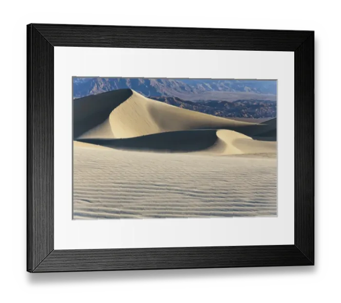 Framed Print : USA California Valley Dunes 18 Framed Print : USA California Valley Dunes 18