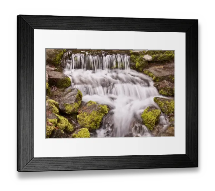 Framed Print : USA California Yosemite Small Falls Framed Print : USA California Yosemite Small Falls