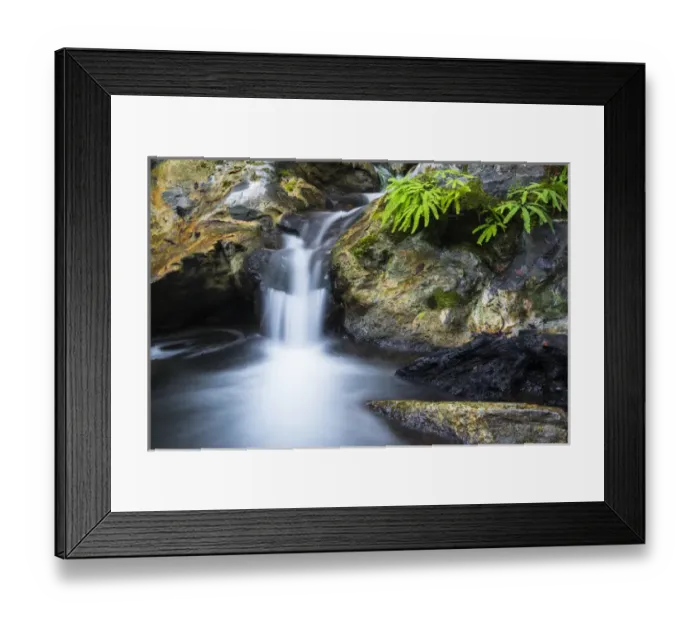 Framed Print : Cascade on Limekiln Creek, Limekiln State Park, Big Sur, California USA Framed Print : Cascade on Limekiln Creek, Limekiln State Park, Big Sur, California USA