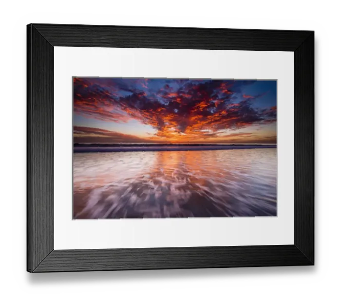 Framed Print : Sunset over the Channel Islands from Ventura State Beach, Ventura, California USA Framed Print : Sunset over the Channel Islands from Ventura State Beach, Ventura, California USA