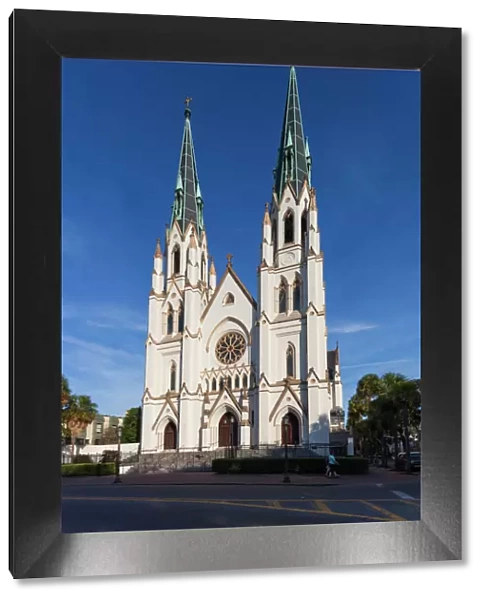 USA, Georgia, Savannah, Cathedral of St. John the Baptist, exterior