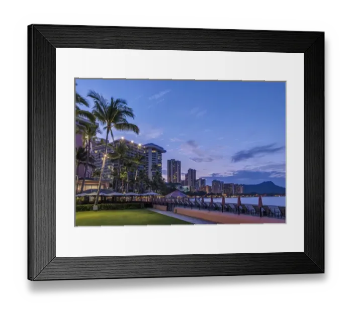 Framed Print : USA, Hawaii, Oahu, Honolulu, Waikiki, The Royal Hawaiian Hotel Framed Print : USA, Hawaii, Oahu, Honolulu, Waikiki, The Royal Hawaiian Hotel