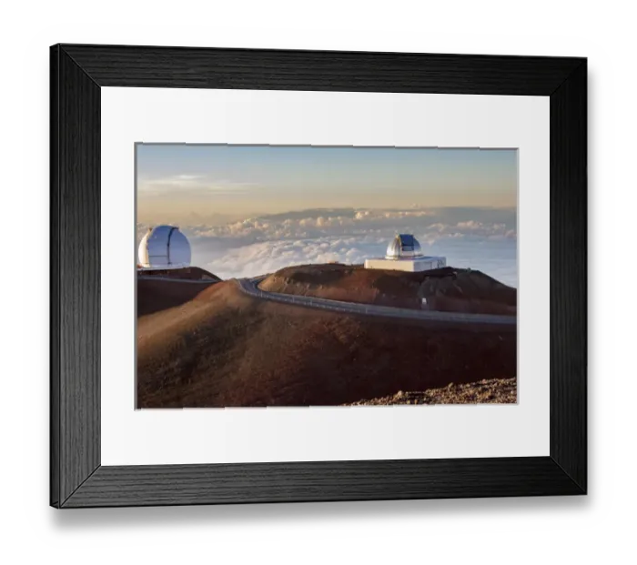 Framed Print : Maunakea Observatory. Hawaii. USA Framed Print : Maunakea Observatory. Hawaii. USA