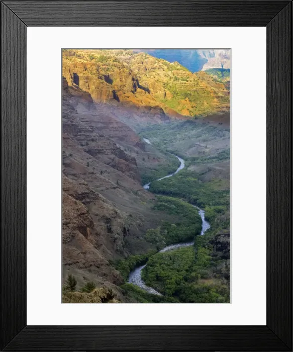 Framed Print : Waimea Canyon. Kauai. Hawaii. USA Framed Print : Waimea Canyon. Kauai. Hawaii. USA