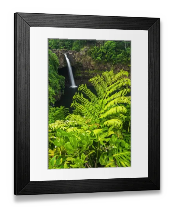 Framed Print : Rainbow Falls, Wailuku River State Park, Hilo, The Big Island, Hawaii Framed Print : Rainbow Falls, Wailuku River State Park, Hilo, The Big Island, Hawaii