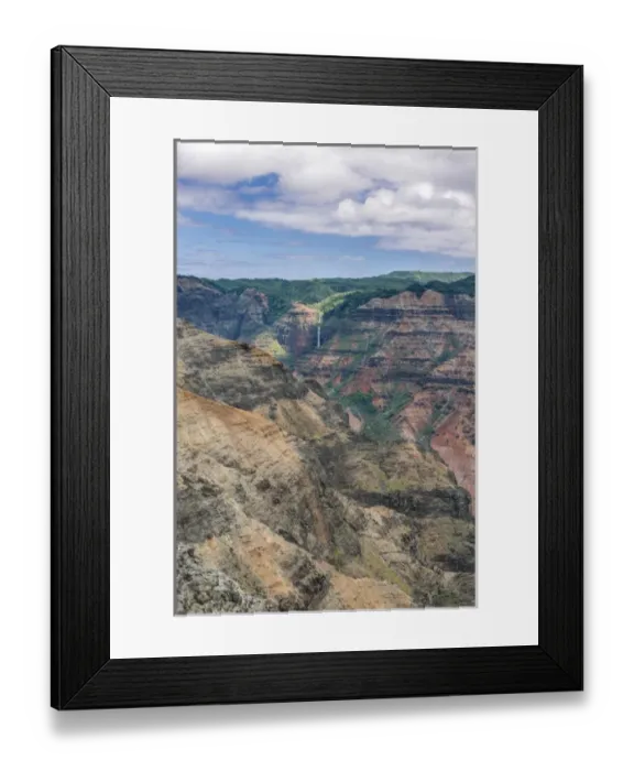 Framed Print : Hawaii, Kauai, Waimea Canyon Framed Print : Hawaii, Kauai, Waimea Canyon