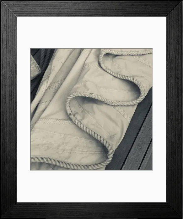 Framed Print : USA, Massachusetts, Gloucester, Schooner Festival, sails and masts