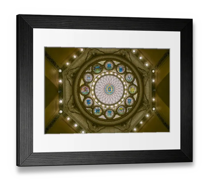 Framed Print : USA, Massachusetts, Boston, Massachusetts State House, rotunda ceiling Framed Print : USA, Massachusetts, Boston, Massachusetts State House, rotunda ceiling