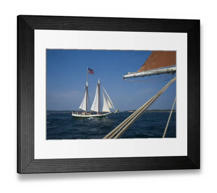 Framed Print : USA, Massachusetts, Cape Ann, Gloucester, Americas Oldest Seaport, Annual Schooner Framed Print : USA, Massachusetts, Cape Ann, Gloucester, Americas Oldest Seaport, Annual Schooner