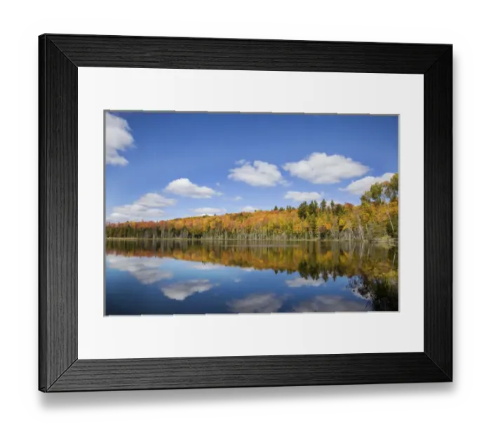 Framed Print : Petes Lake in fall color Schoolcraft County Upper Peninsula Michigan Framed Print : Petes Lake in fall color Schoolcraft County Upper Peninsula Michigan