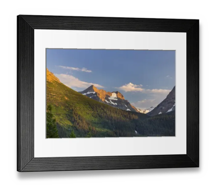 Framed Print : Virginia Falls in Glacier National Park, Montana, USA Framed Print : Virginia Falls in Glacier National Park, Montana, USA